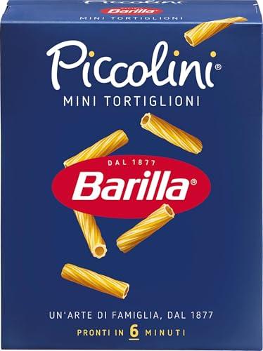 Barilla Pasta Mini Tortiglioni Piccolini, Pasta Corta di Semola di Grano Duro, 500 gr
