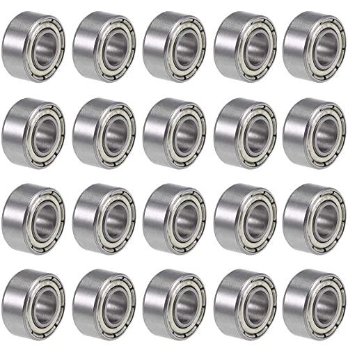 20 pezzi 685ZZ Double Shielded Deep Groove Ball Bearing 5 mm x 11 mm x 5 mm mini sfere di bearing kit