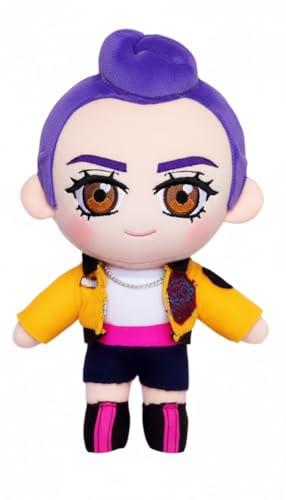 K-Pop Demon Hunters, Peluche Rumi 23 cm, Poupee Demon Hun-ters, Giocattolo morbido da collezione per bambini e adulti, Idea regalo di Natale per i fan