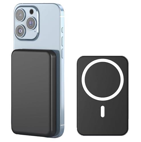 Wireless Power Bank per Mag-safe, Magnetico Batteria Esterna 10000mAh per iPhone, 15W Portatile Ricarica Rapida Wireless Esterna Batterie con iPhone 16 15 14 13 12 Pro MAX Plus Series Galaxy Android