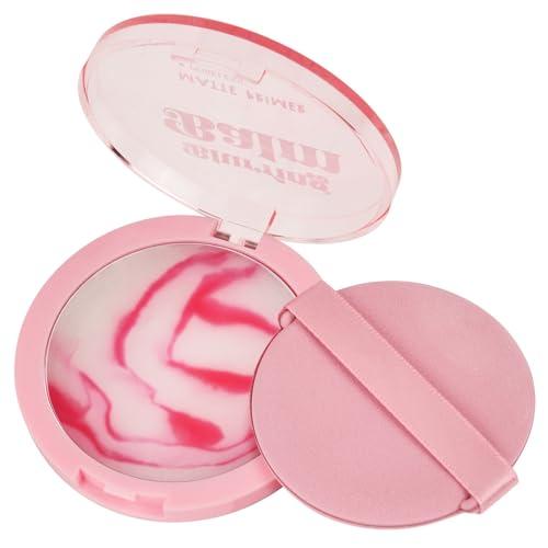 LOPHE Cipria da Viso, Cipria Compatta Cipria in Gel Effetto Natural, Candy Bella Cipria Fissante Trucco, Sottile e Traspirante, Polvere Opacizzante a Lunga