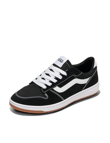 Vans Ryland, Scarpe da Ginnastica Uomo, BZW - Suede/Canvas Black/White, 42.5 EU