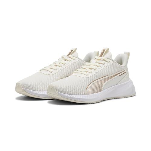 Puma Scarpe da Corsa Unisex Flyer Lite 3Road, Bianco Caldo Puma Gold, 42 EU