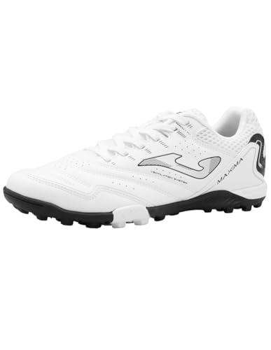 Joma Maxima 2502 TF MAXS2502TF - Scarpe da Ginnastica da Uomo, Colore: Bianco, Bianco, 43 EU