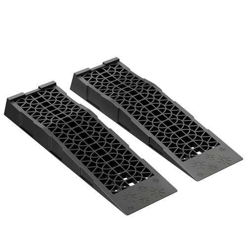 XPOtool Cunei per camper auto 2 pz. max 3 t 700x200x78 mm Rampa di livellamento in plastica