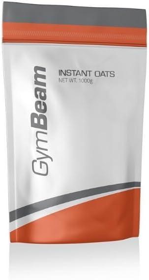 GymBeam Avena Istantanea 1000g, Farina di Avena Ricca di Fibre e di Proteine, Adatta per Vegani e Vegetariani, Facile e Veloce da Preparare, Sazia e Reintegra le Energie, Aromatizzata (unflavored)
