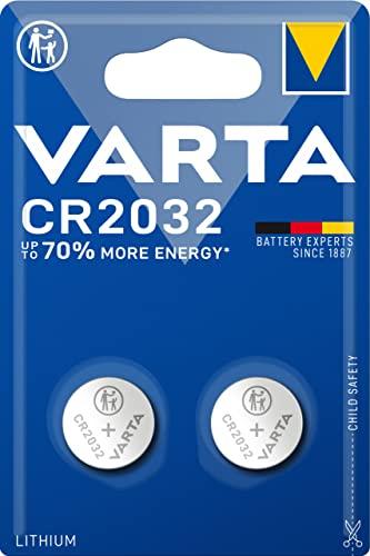 Varta Cr2032 Professional Electronics Batteria Litio, Confezione Da 2 Pezzi, Argento, 24 x 15 x 3 cm; 10 grammi