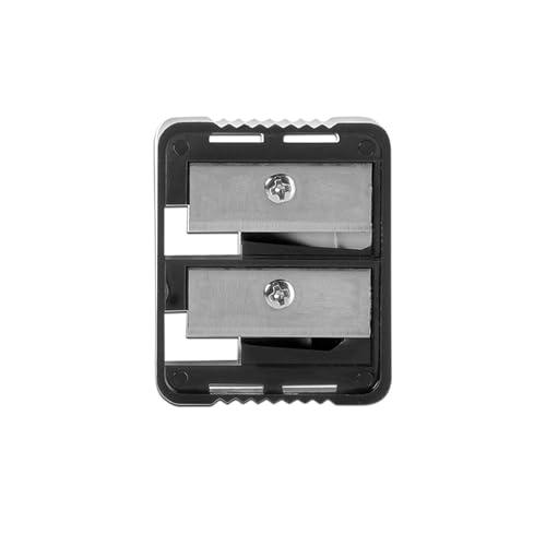 Wet n Wild Dual Makeup Sharpener, Temperino Matite Occhi a Doppio Cilindro per Affilare Eyeliner, Lip Liner e Matite per Sopracciglia di Varie Dimensioni, Facile da Pulire e Adatto ai Viaggi