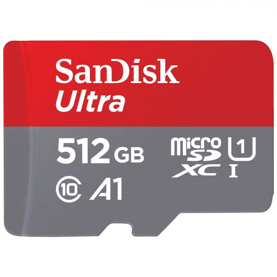 SanDisk 512GB Ultra microSDXC 150MB/s+SD Adapter