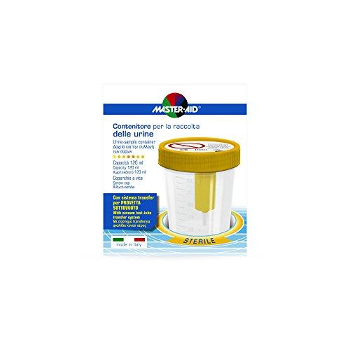 Master Aid Contenitore Urine Sottovuoto, Bianco/Blu