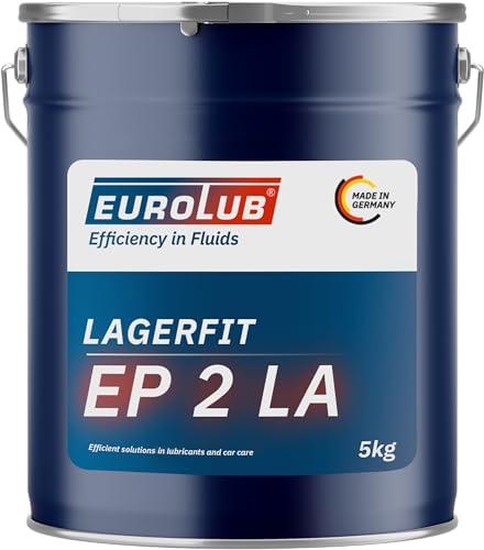EUROLUB Lagerfit EP 2 LA - Grasso a Lunga Durata, 5 kg