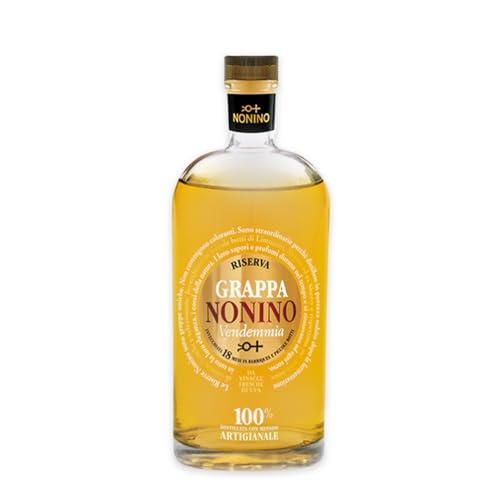 Distillerie Nonino, Grappa Nonino Vendemmia, Invecchiata 18 Mesi in Barriques, Distillazione Artigianale, 41% vol - Bottiglia in vetro da 700 ml