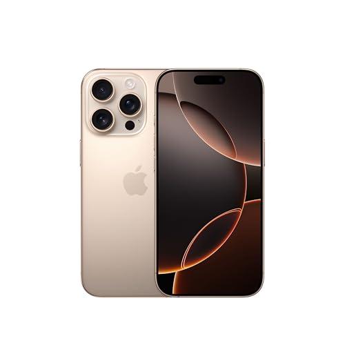 Apple iPhone 16 Pro 512 GB: Telefono 5G con Controllo fotocamera, Dolby Vision 4K a 120 fps e un’autonomia senza precedenti. Compatibile con AirPods; Titanio sabbia