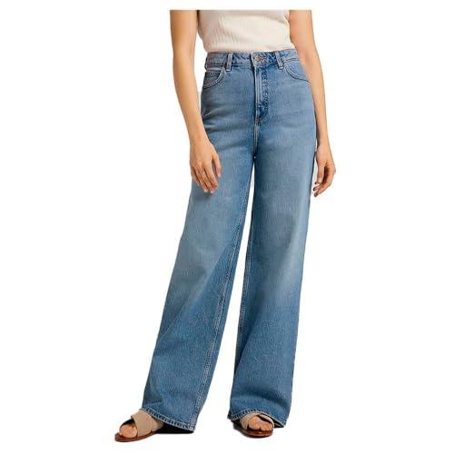 Lee Stella A Line, Jeans Donna, Blu (Mid Soho), 28W / 31L