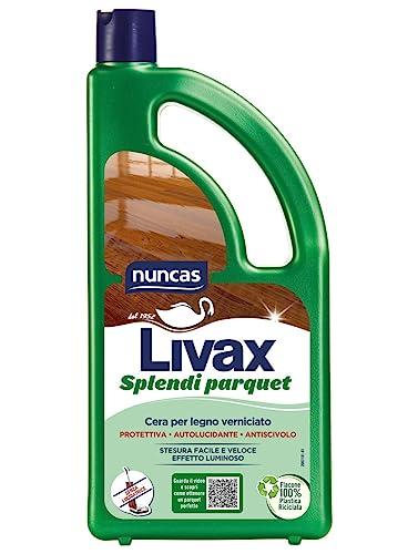 Nuncas Livax Cera Protettiva Splendi Parquet Pavimenti in Legno - 1000ml