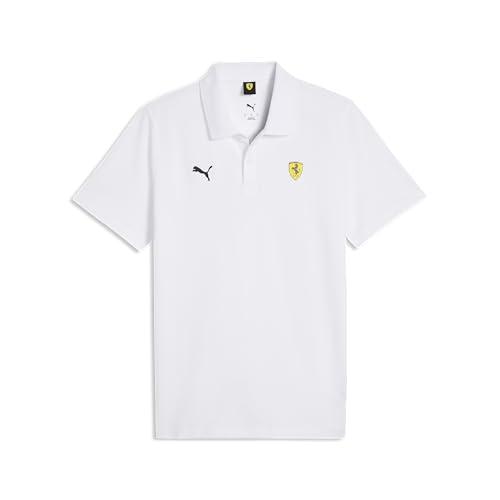PUMA Scuderia Ferrari F1 Polo Classica Uomo - Bianco - Taglia: XL