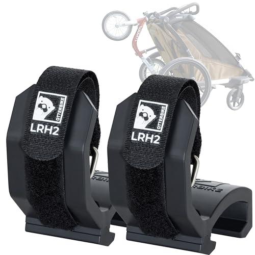 Otterbike - Supporto per bicicletta e bicicletta per rimorchio Thule Chariot Sport/Cross/Cab/Lite (dal 2017) - compatibile con Woom, Puky e altri fino a 14 pollici - Resistente al traffico e robusto