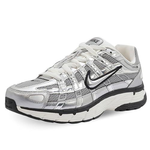NIKE P-6000, Sneaker Uomo, Metallic Silver/Metallic Silve, 44.5 EU