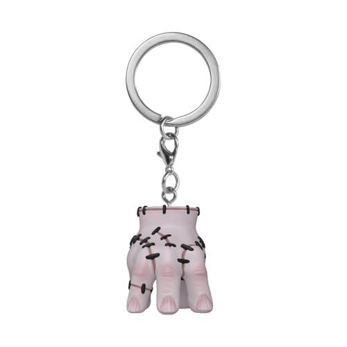 Funko Pop! Keychain: Wednesday - Thing- Mini Figura in Vinile da Collezione Novità Portachiavi - Riempitivi per Calze - Idea Regalo - Merchandising Ufficiale - TV Fans - Minifigure