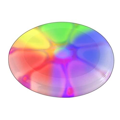 Il Frisbee Lampeggiante a LED Glowhouse Illumina Il Giocattolo da Lancio per Il Divertimento all'aperto del Disco Volante