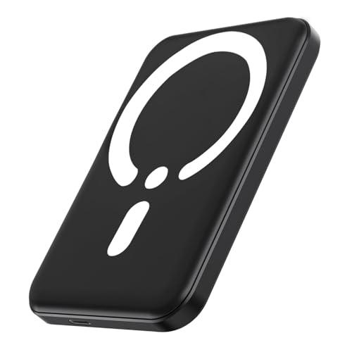 Power Bank Magnetico, Wireless Caricatore 20W Ricarica Rapida Powerbank, Caricabatterie Portatile 10000mAh per Magsafe, Battery Pack Wireless Batteria Esterna per iPhone 16 15 14 13 12Pro Max Series