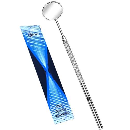 YSCARE Specchio dentale cura orale igiene dentale specchio dentista ispezioni denti cura orale quotidiana della bocca Strumento di estensione Utilizzato anche per le estensioni delle ciglia
