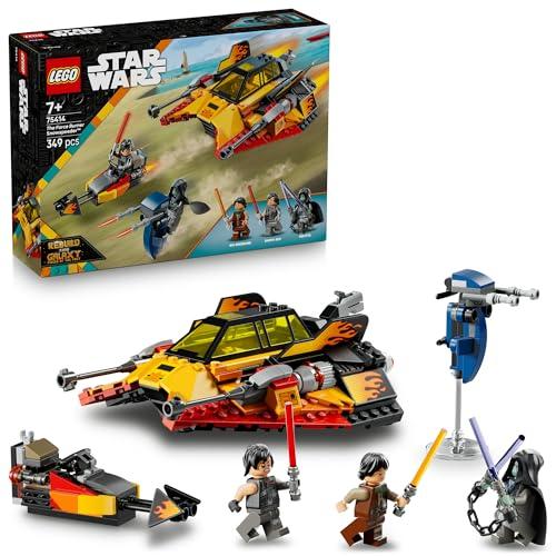 LEGO Star Wars 75414 Snowspeeder Force Burner - Astronave Giocattolo da Costruire con 3 Minifigure con Spade Laser e Moto Speeder - Regalo per Bambini da 7 Anni in su e per Fan di Rebuild the Galaxy