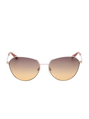 GUESS Women GU0014832F60 Sunglass, Occhiali Donna, Oro Pallido Lucido, 60