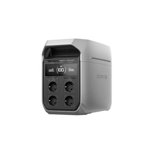 Station d'alimentation portable - EcoFlow - DELTA 3 Plus - Capacité 1024 kWh, sécurité d'alimentation, conception portable