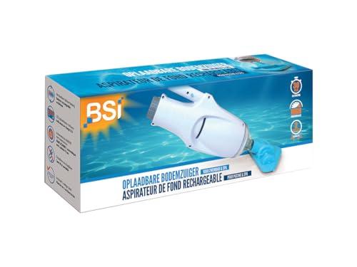BSI - Aspirapolvere - Wireless E Portatile - Ricaricabile - per Piscina - Autonomia 30 MN - Manico E Cavo USB Incluso