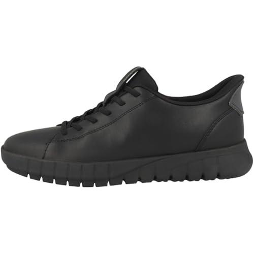 Geox D Flextride Plus A, Scarpe da Ginnastica Donna, Nero, 38 EU