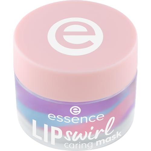 essence LIP SWIRL maschera labbra, levigante, curativo, rugiadosa, traslucida (8g)