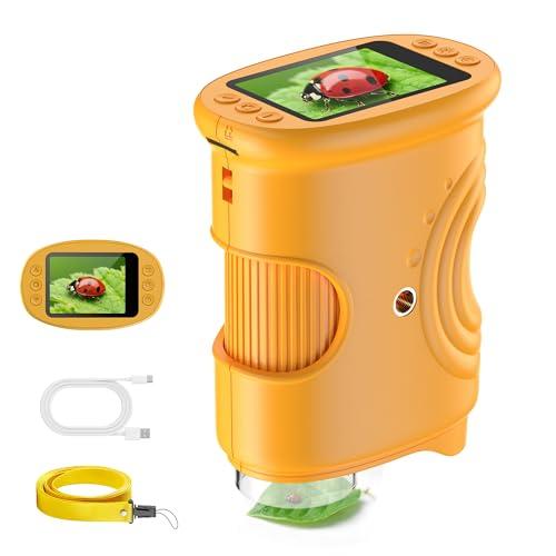 1000X Digitale Microscopio Bambini Portatile: Lente Ingrandimento Tascabile con 2.0