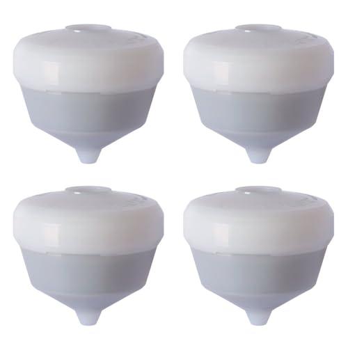 Siroflex 2800/4S Set 4 Cartucce Ricambio Uni 3A Depuratore Acqua Domestico Made in Italy | Depuratore Acqua Rubinetto Filtro acqua Rubinetto Cucina | Rimozione Calcare Rimozione Cloro Con Filtro