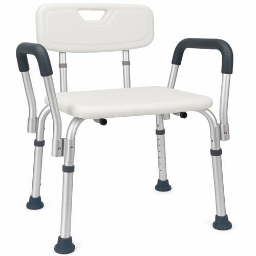App life Sedia per Doccia, Dispositivo Medico di Classe I, Sedia per Anziani, Sedile Vasca da Bagno, Sedia Doccia, Sedia da Bagno per Persone Anziane, Sedie Doccia, Sgabello Bagno