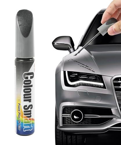 Xibao Ritocco Vernice Auto,Penna per Rimuovi Graffi Auto per Riparazione Graffi,Penna Ritocco Carrozzeria,Riparazione di Scheggiature e Graffi Sull'auto (Grigio)