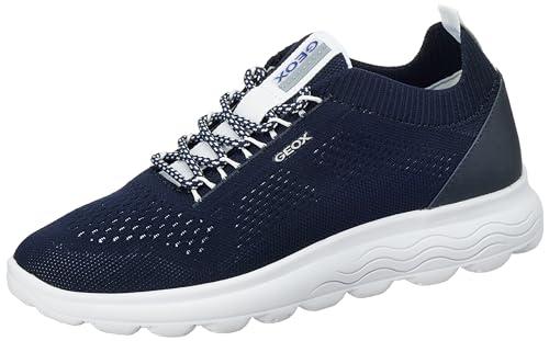 Geox D Spherica A, Sneakers Donna, Blu Navy, 39 EU