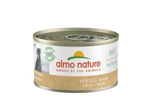 Almo Nature HFC Natural, Alimento Umido per Cani - Vitello - Confezione da 2.28 kg (24 x 95 g)