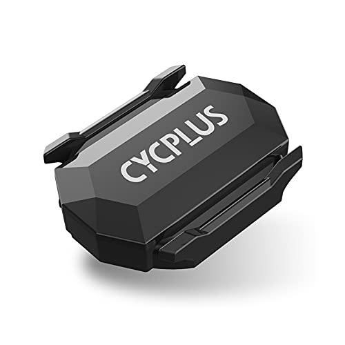 Sensore di cadenza e velocità di ciclismo CYCPLUS, sensore di velocità/cadenza della bici microminiatura impermeabile senza magneti Bluetooth/ANT + - C3
