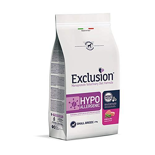 Exclusion Cane Hypoallergenic Small Breed Pork and Pea - Gusto maiale e piselli 2 kg