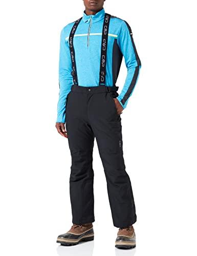 CMP Salopette Sci Elasticizzata da Uomo, Nero, 50