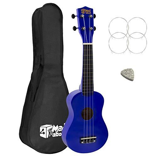 Mad About Ukulele Soprano per Mancini, Ukulele Soprano, Mano-Sinistra, Blu