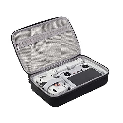 JSVER Custodia da trasporto rigida da viaggio per dji mini 3 Pro, DJI RC/DJI RC-N1 Telecomando e accessori