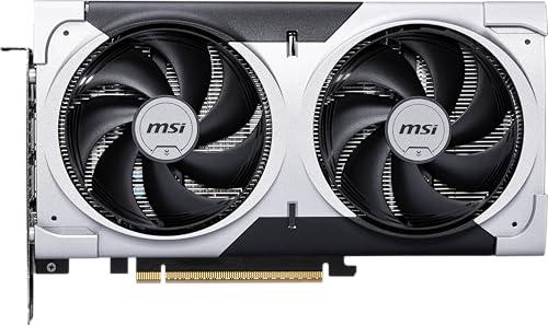 MSI GeForce RTX 5060 Ti 8G VENTUS 2X OC PLUS Scheda Video - Memoria 8GB (GDDR7), Interfaccia PCI Express Gen 5 x16, Core CUDA 4608 unità, Risoluzione Max. (7680 x 4320) - Zero Frozr, Doppia ventola