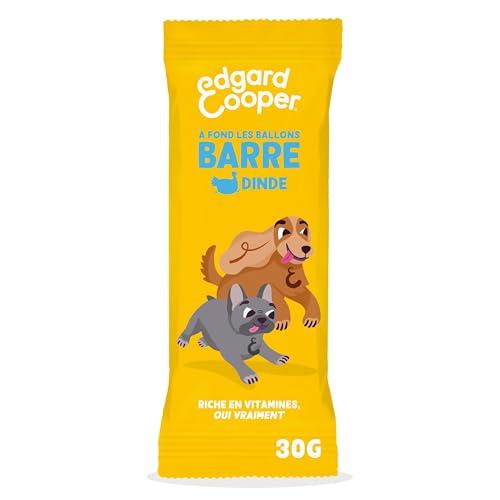 Edgard & Cooper Dolcetti per cani, barretta proteica naturale per cani adulti senza cerali, bustina da 30 g x 1, tacchino e pollo