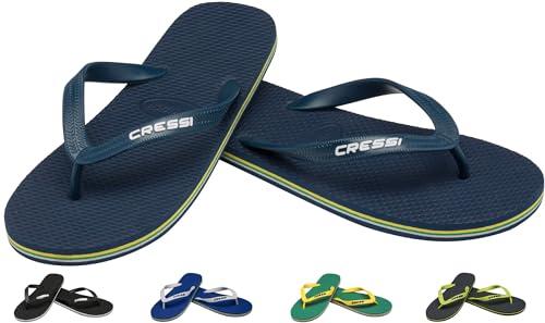 CRESSI Beach Flip Flops 2, Ciabatte Infradito per Spiaggia e Piscina Unisex-Adulto, Blu Navy Blu, 41/42 EU