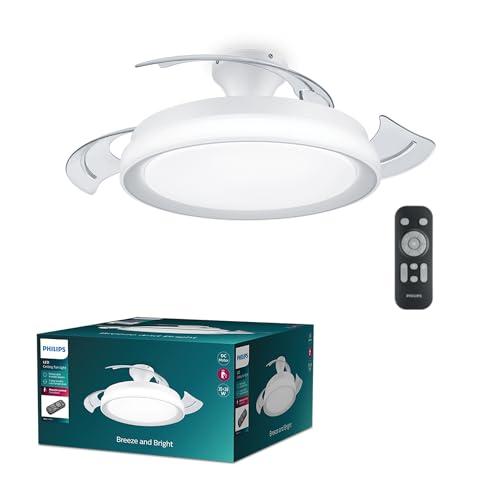 Philips LED Bliss Lampada da Soffitto con Ventilatore