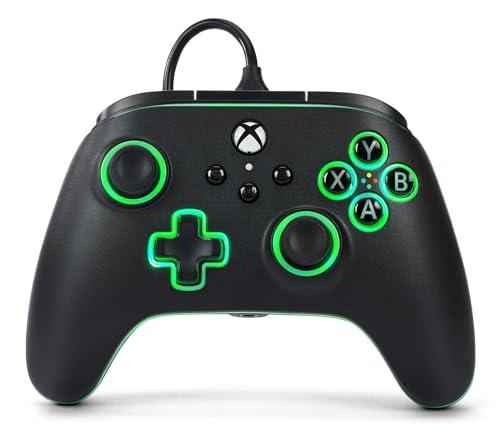 Controller cablato PowerA Advantage per Xbox Series X|S con Lumectra: nero