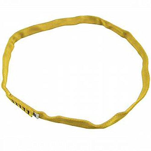 Kong. Aro Bull. Anello Tessile di Ancoraggio fino a 35 kN. Poliammide da 25 mm, Cuciture Rinforzate. Uso Professionale. EN 795/B, EN 354, ANSI Z359.18, EAC. 80cm. 130g. Giallo