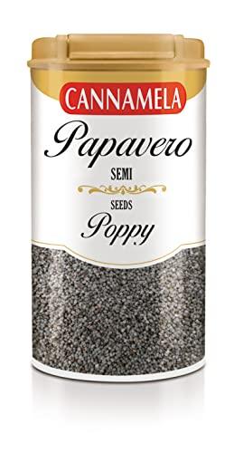 Cannamela, La Dispensa, Semi di Papavero, Confezione da 80 g, Croccanti e Gustosi, Ideali per la Preparazione di Biscotti e Torte, Piatti Orientali e per Riso e Verdure